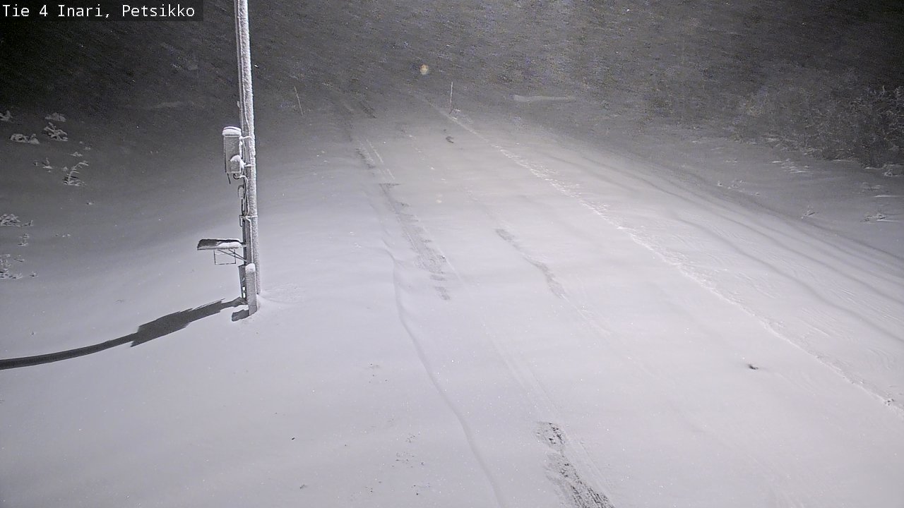 Weather Camera Image Väg 4 Enare, Petsikko, Inari, Lappi