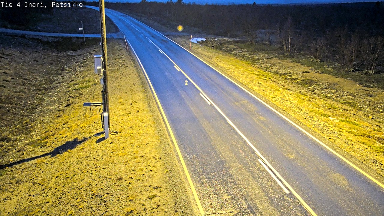Kelikamerat Kuva Tie 4 Inari, Petsikko, Inari, Lappi