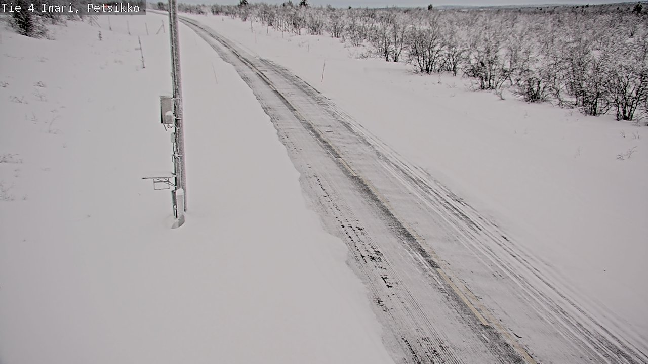 Kelikamerat Kuva Tie 4 Inari, Petsikko, Inari, Lappi