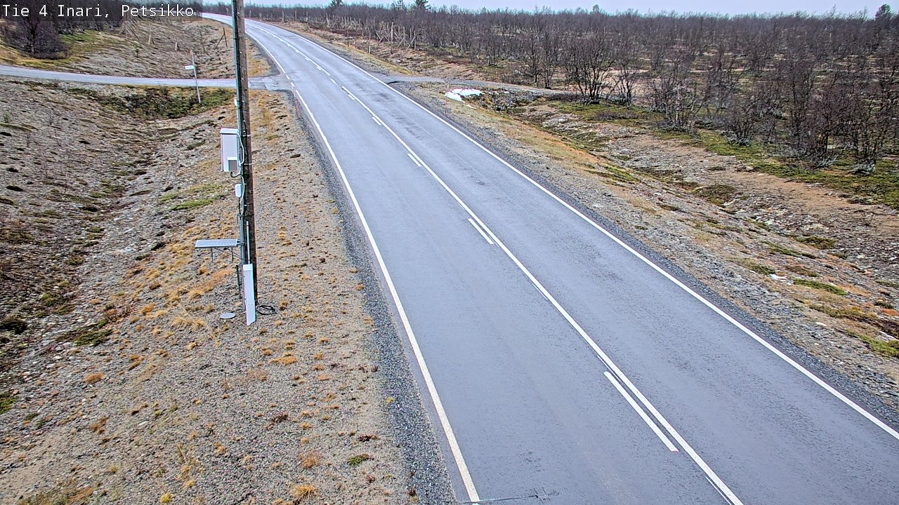 Kelikamerat Kuva Tie 4 Inari, Petsikko, Inari, Lappi