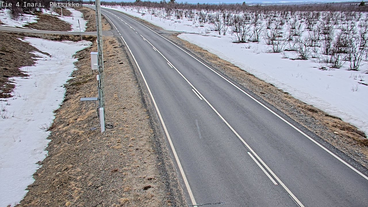 Weather Camera Image Road 4 Inari, Petsikko, Inari, Lappi