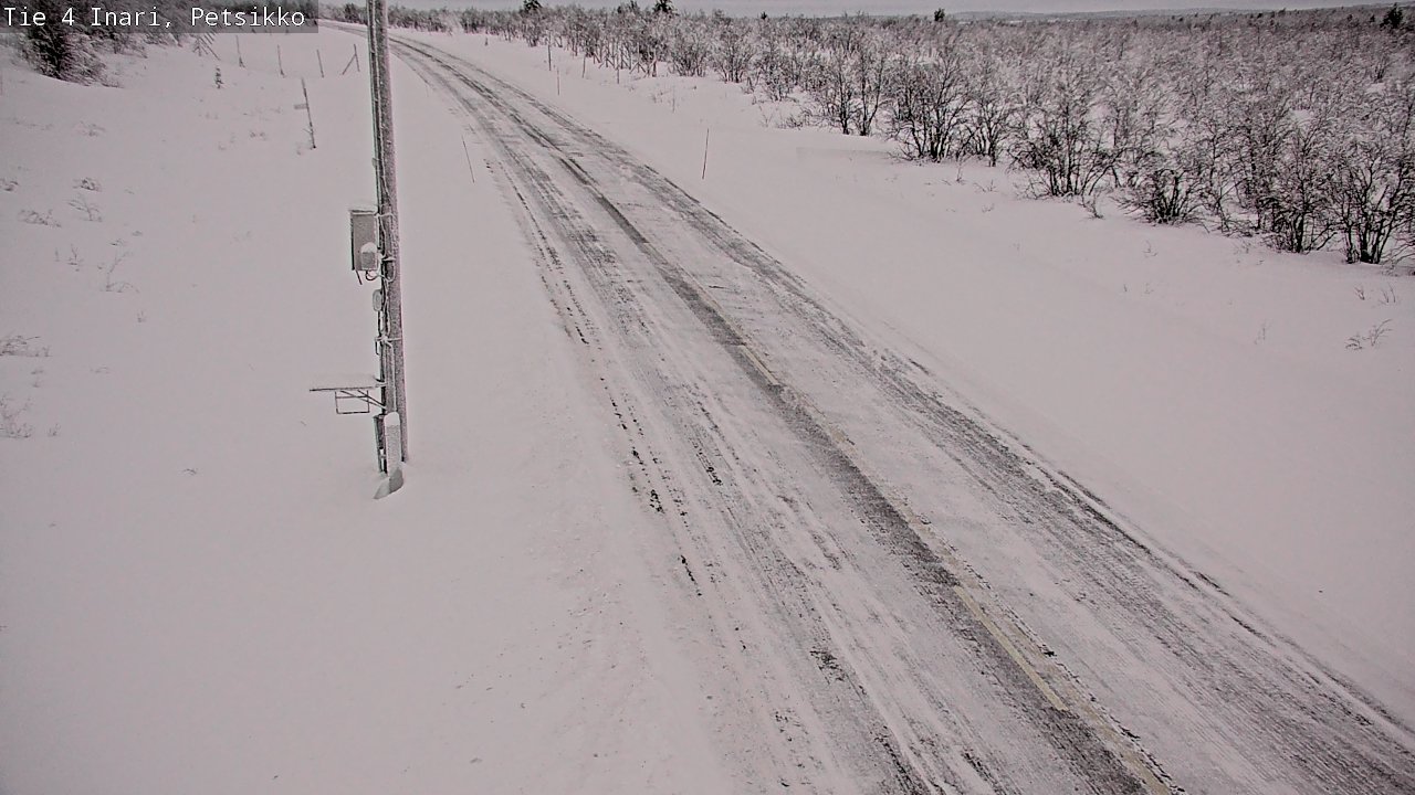 Kelikamerat Kuva Tie 4 Inari, Petsikko, Inari, Lappi
