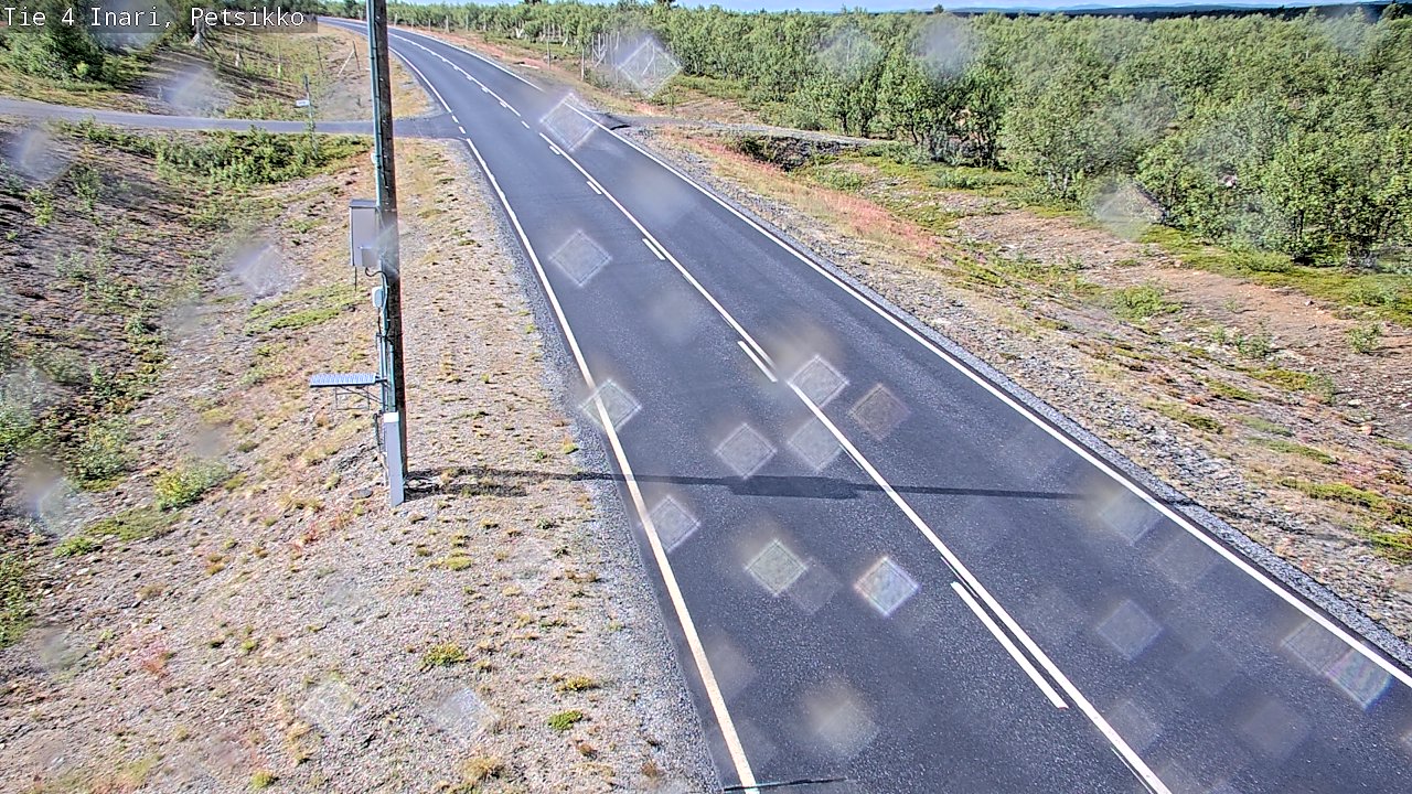Weather Camera Image Väg 4 Enare, Petsikko, Inari, Lappi