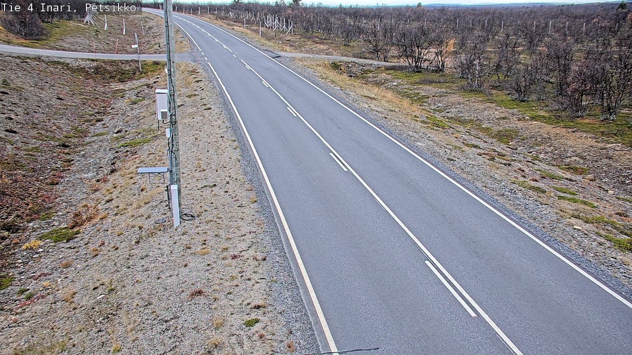 Kelikamerat Kuva Tie 4 Inari, Petsikko, Inari, Lappi