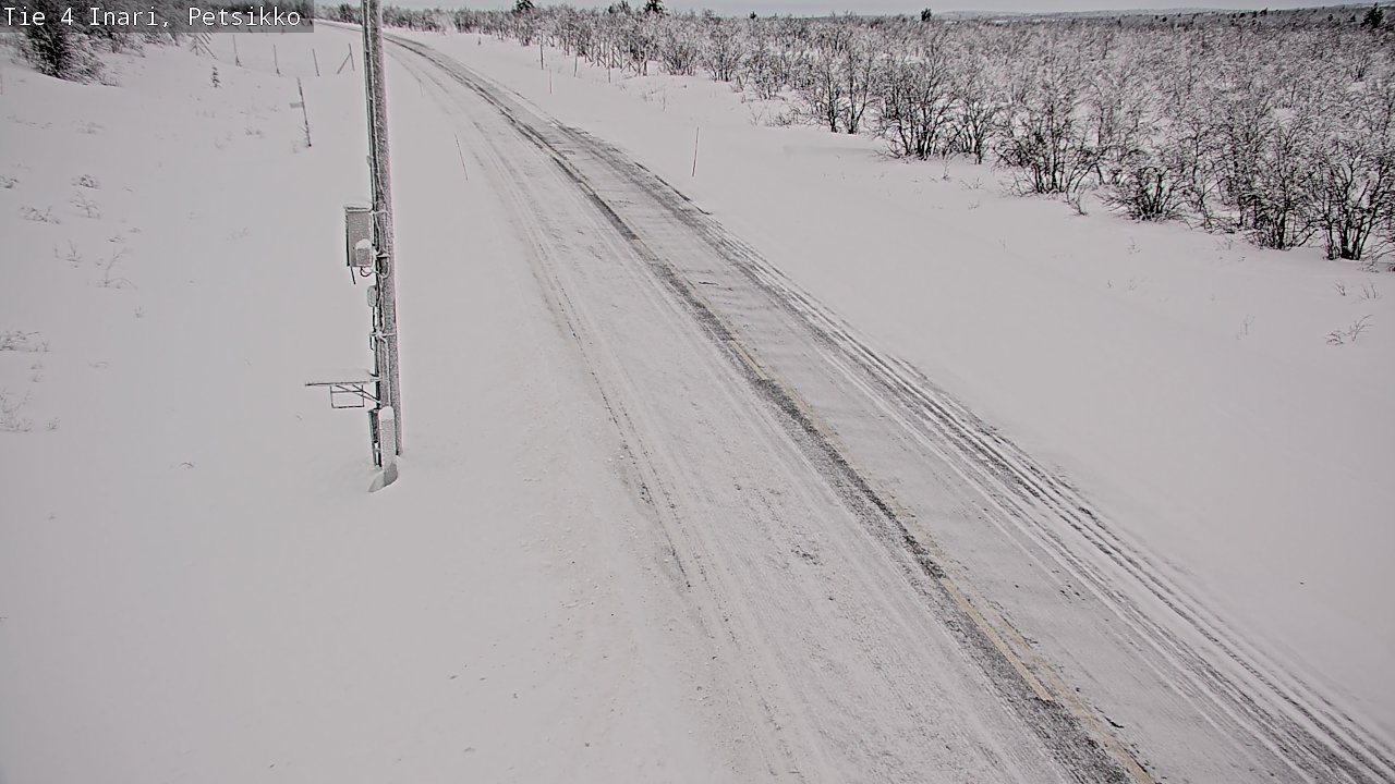 Kelikamerat Kuva Tie 4 Inari, Petsikko, Inari, Lappi