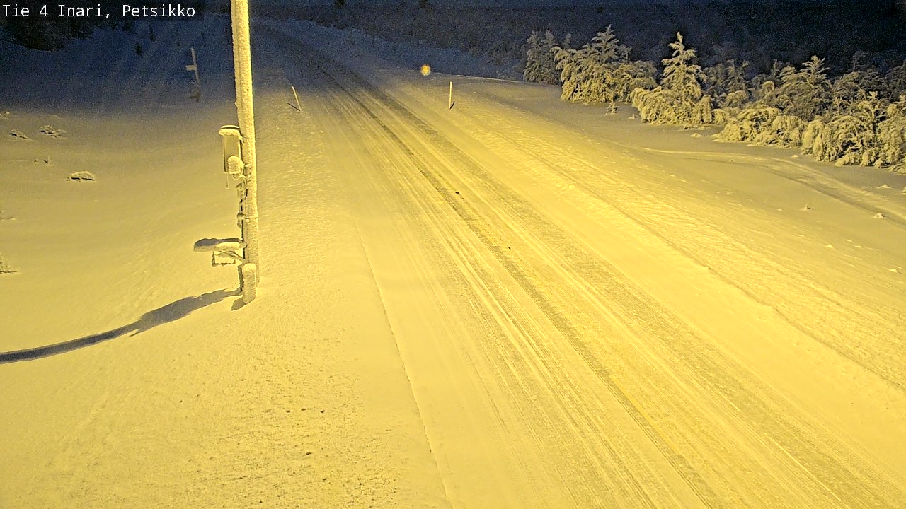 Kelikamerat Kuva Tie 4 Inari, Petsikko, Inari, Lappi