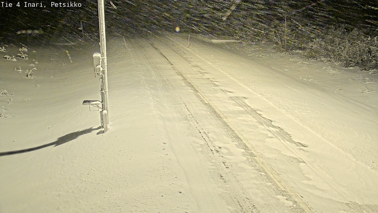 Kelikamerat Kuva Tie 4 Inari, Petsikko, Inari, Lappi