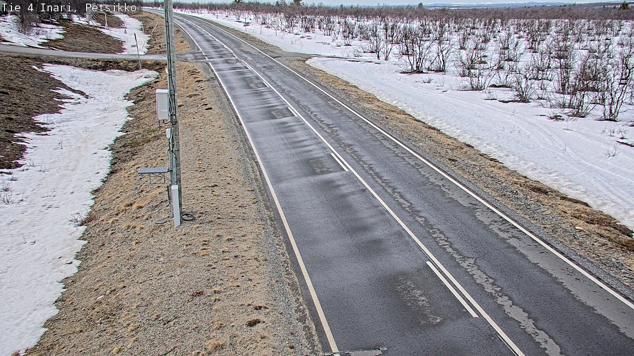 Weather Camera Image Road 4 Inari, Petsikko, Inari, Lappi