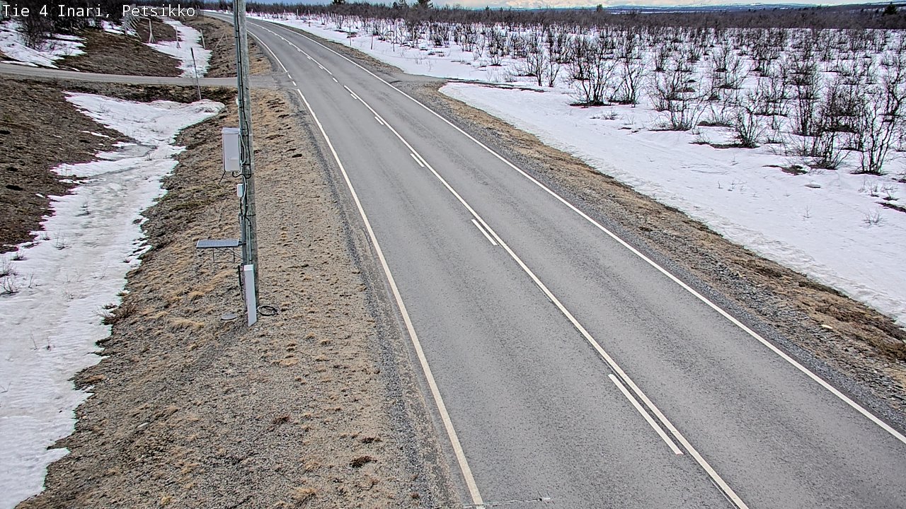 Weather Camera Image Road 4 Inari, Petsikko, Inari, Lappi