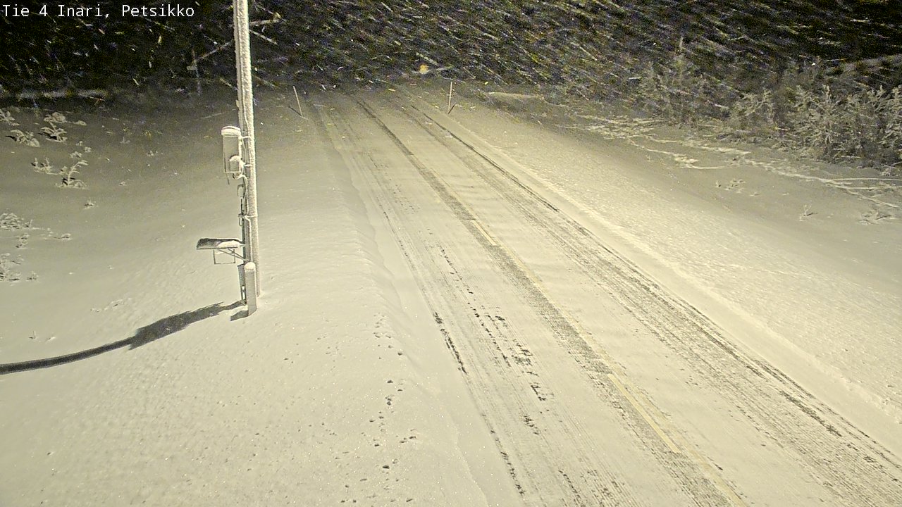 Kelikamerat Kuva Tie 4 Inari, Petsikko, Inari, Lappi