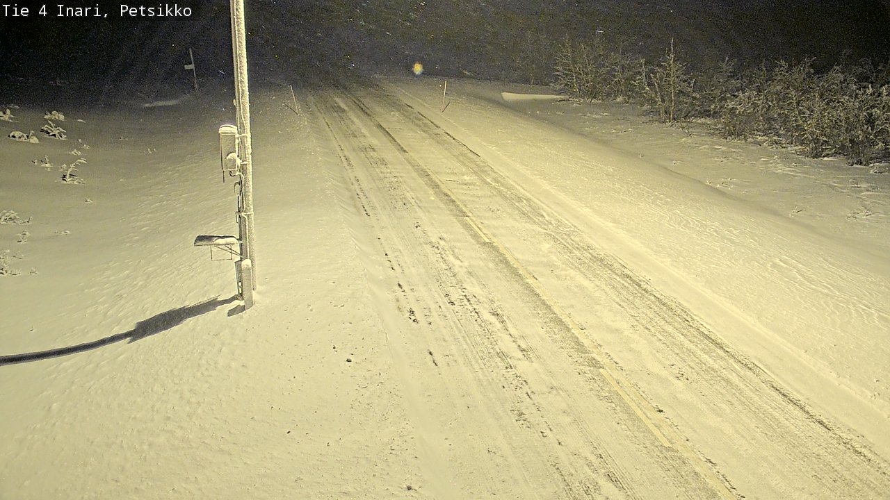 Kelikamerat Kuva Tie 4 Inari, Petsikko, Inari, Lappi