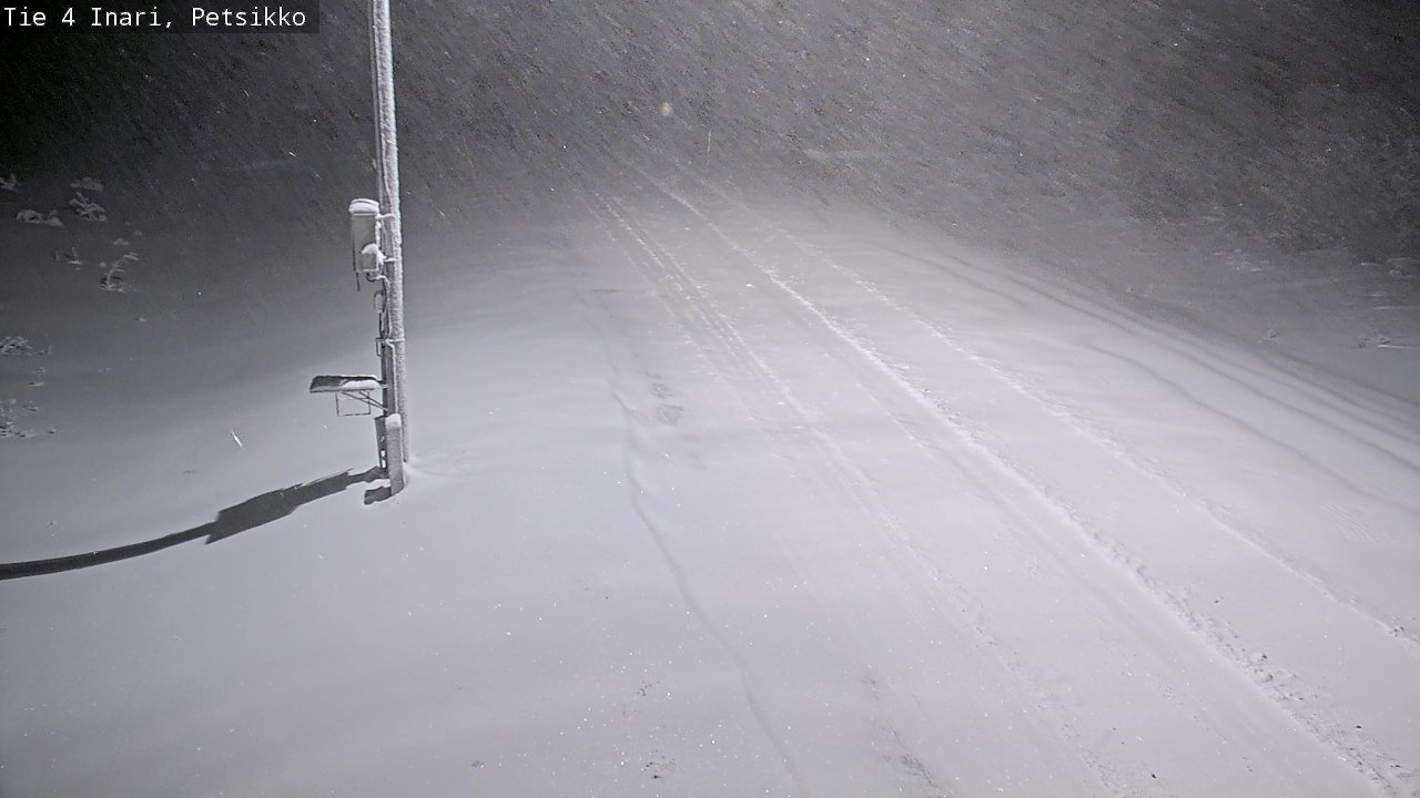 Weather Camera Image Väg 4 Enare, Petsikko, Inari, Lappi