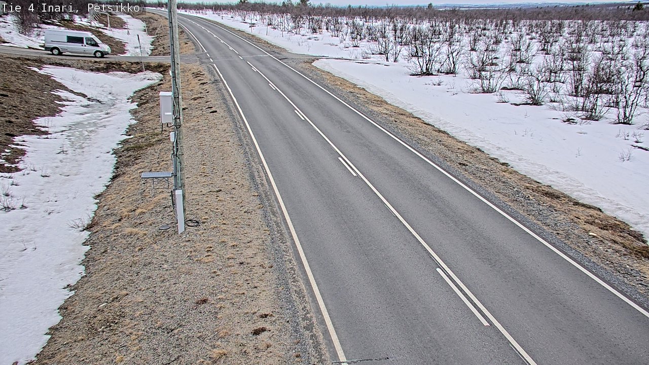 Weather Camera Image Väg 4 Enare, Petsikko, Inari, Lappi