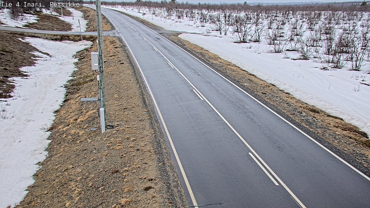 Weather Camera Image Road 4 Inari, Petsikko, Inari, Lappi