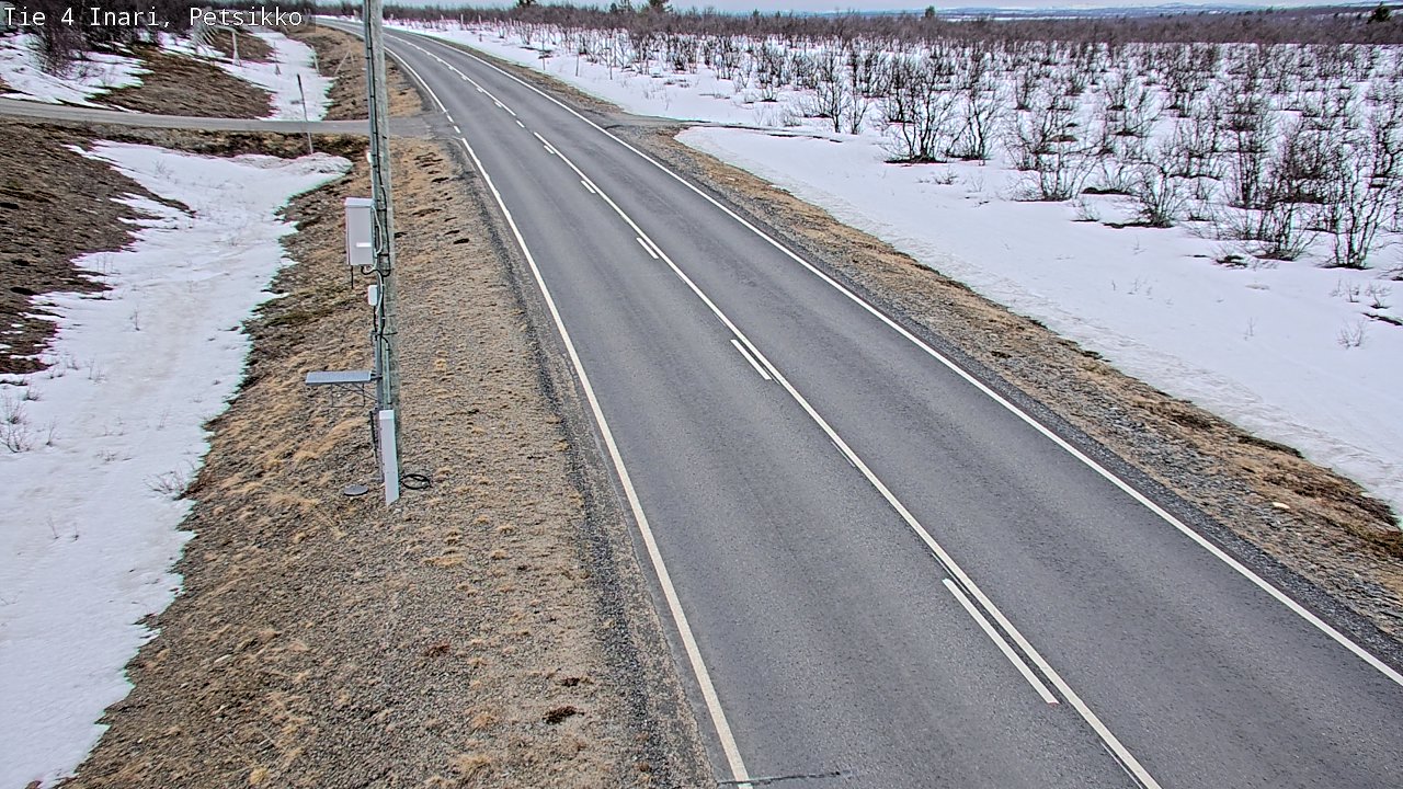 Weather Camera Image Road 4 Inari, Petsikko, Inari, Lappi