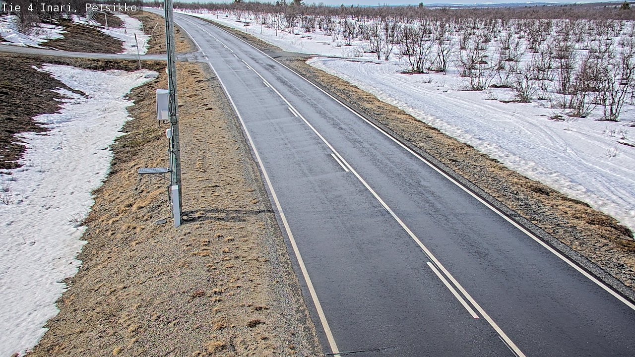 Weather Camera Image Road 4 Inari, Petsikko, Inari, Lappi