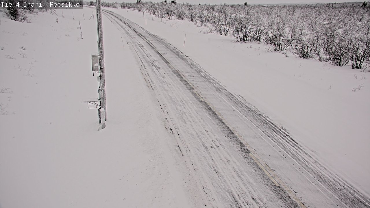 Kelikamerat Kuva Tie 4 Inari, Petsikko, Inari, Lappi