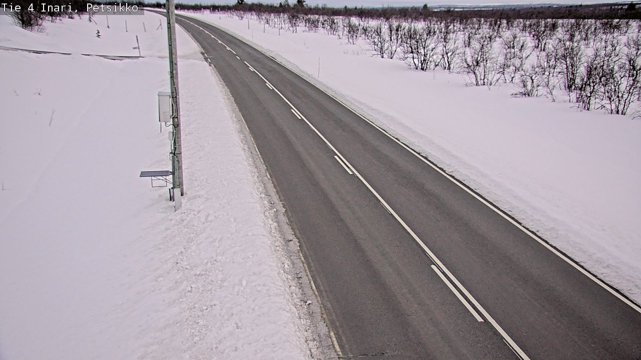 Kelikamerat Kuva Tie 4 Inari, Petsikko, Inari, Lappi