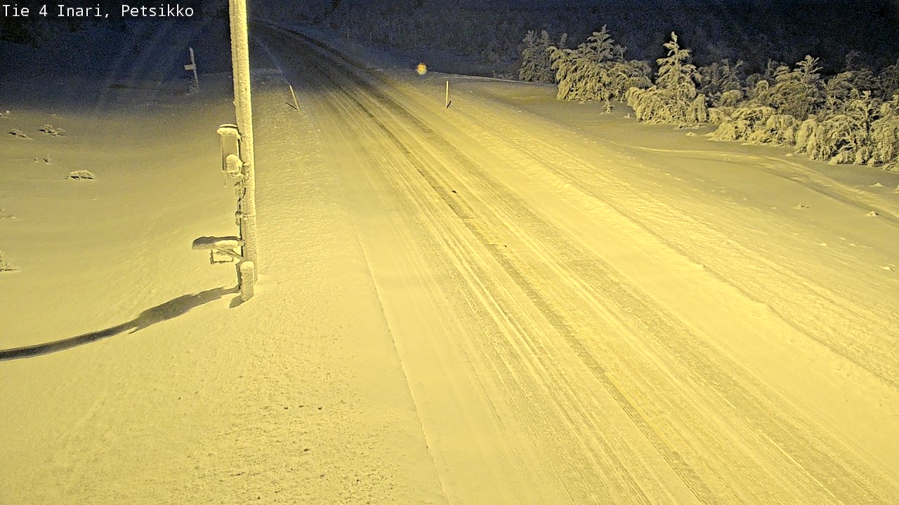 Kelikamerat Kuva Tie 4 Inari, Petsikko, Inari, Lappi