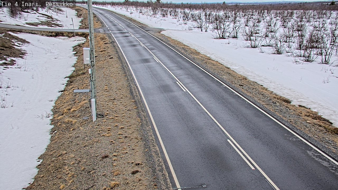 Weather Camera Image Väg 4 Enare, Petsikko, Inari, Lappi