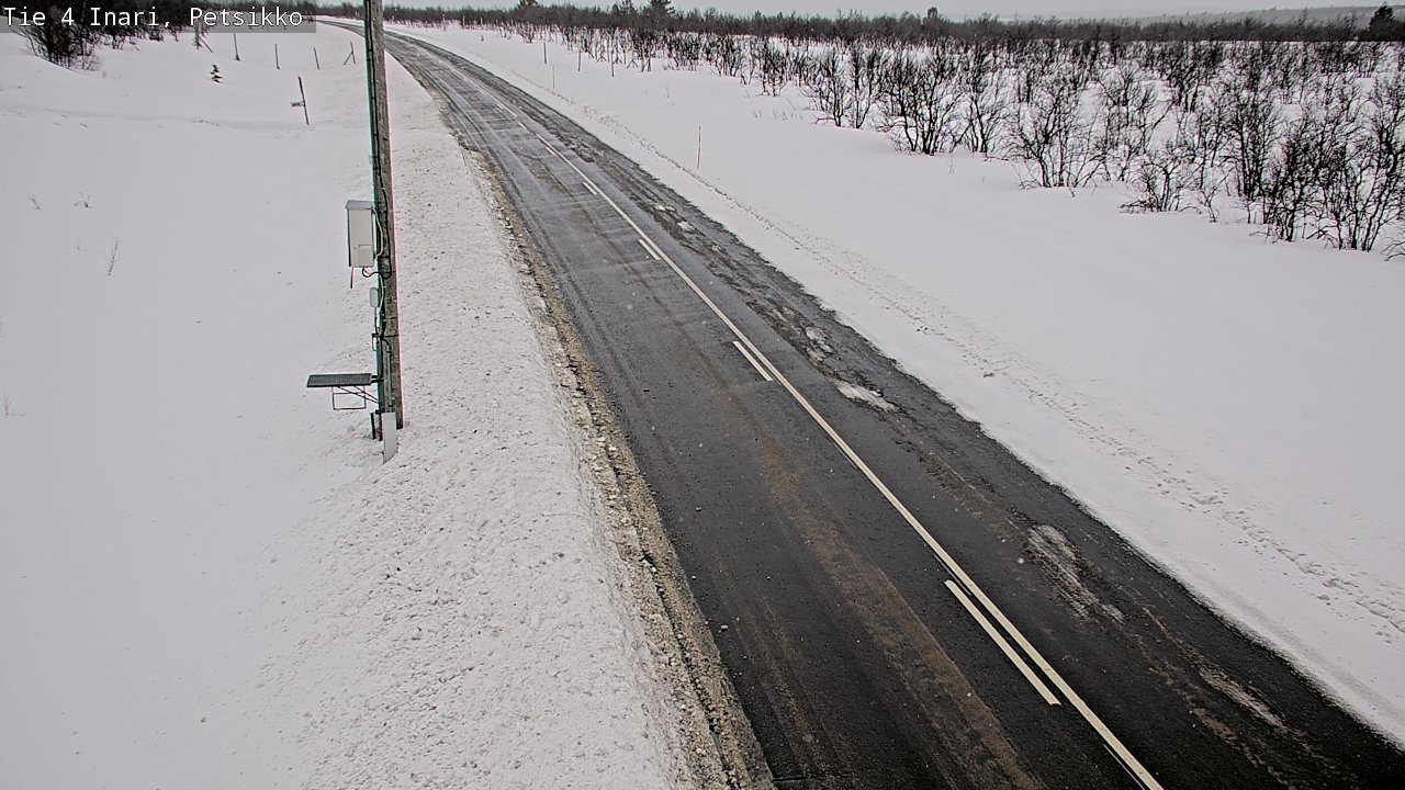 Weather Camera Image Road 4 Inari, Petsikko, Inari, Lappi
