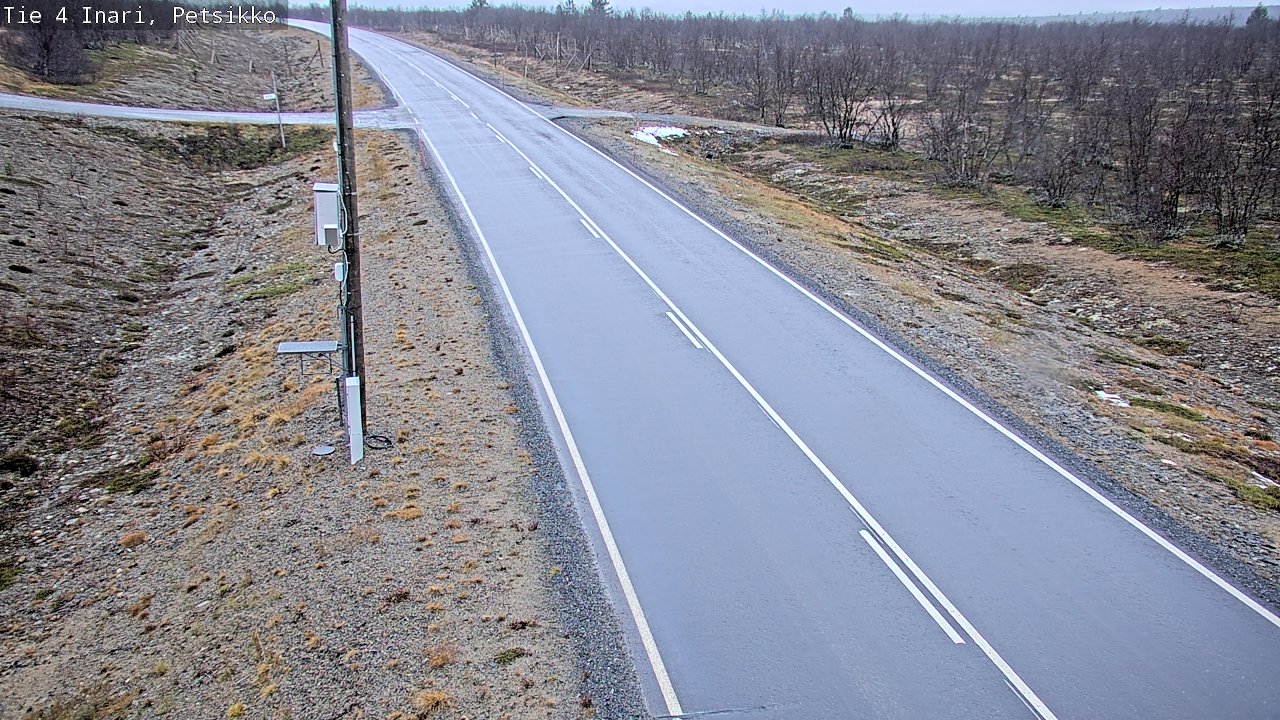 Kelikamerat Kuva Tie 4 Inari, Petsikko, Inari, Lappi
