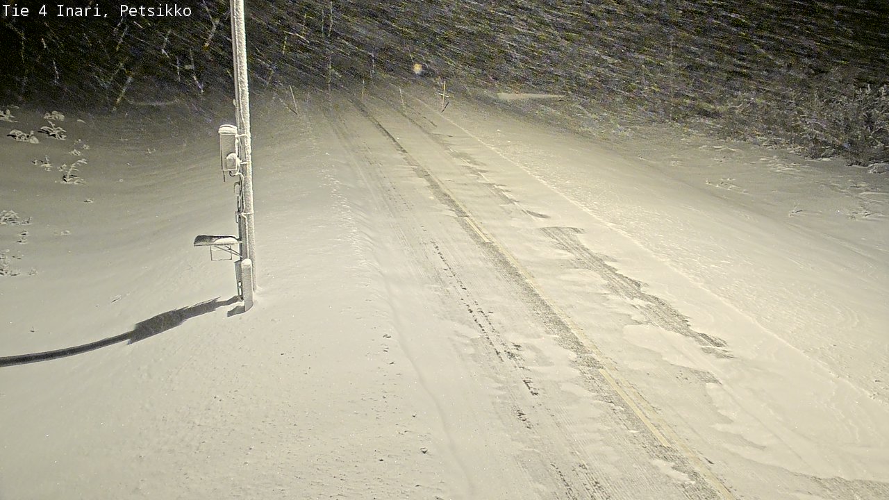 Kelikamerat Kuva Tie 4 Inari, Petsikko, Inari, Lappi