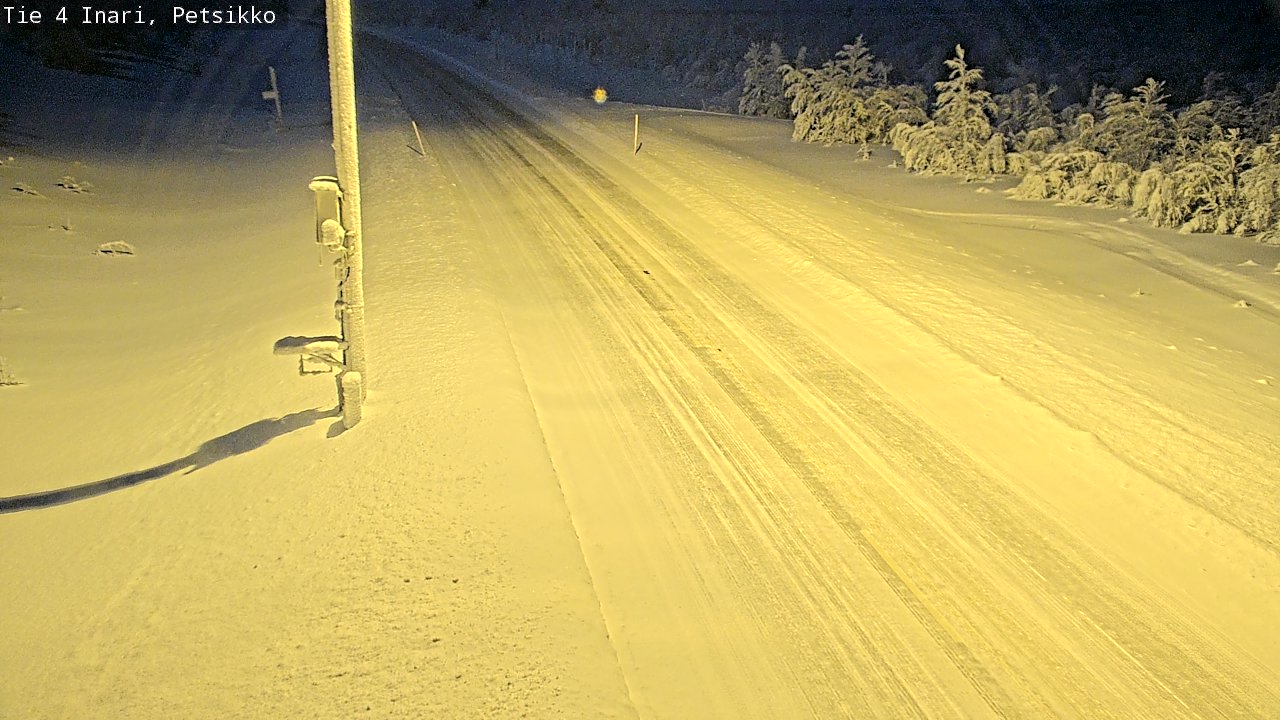 Kelikamerat Kuva Tie 4 Inari, Petsikko, Inari, Lappi