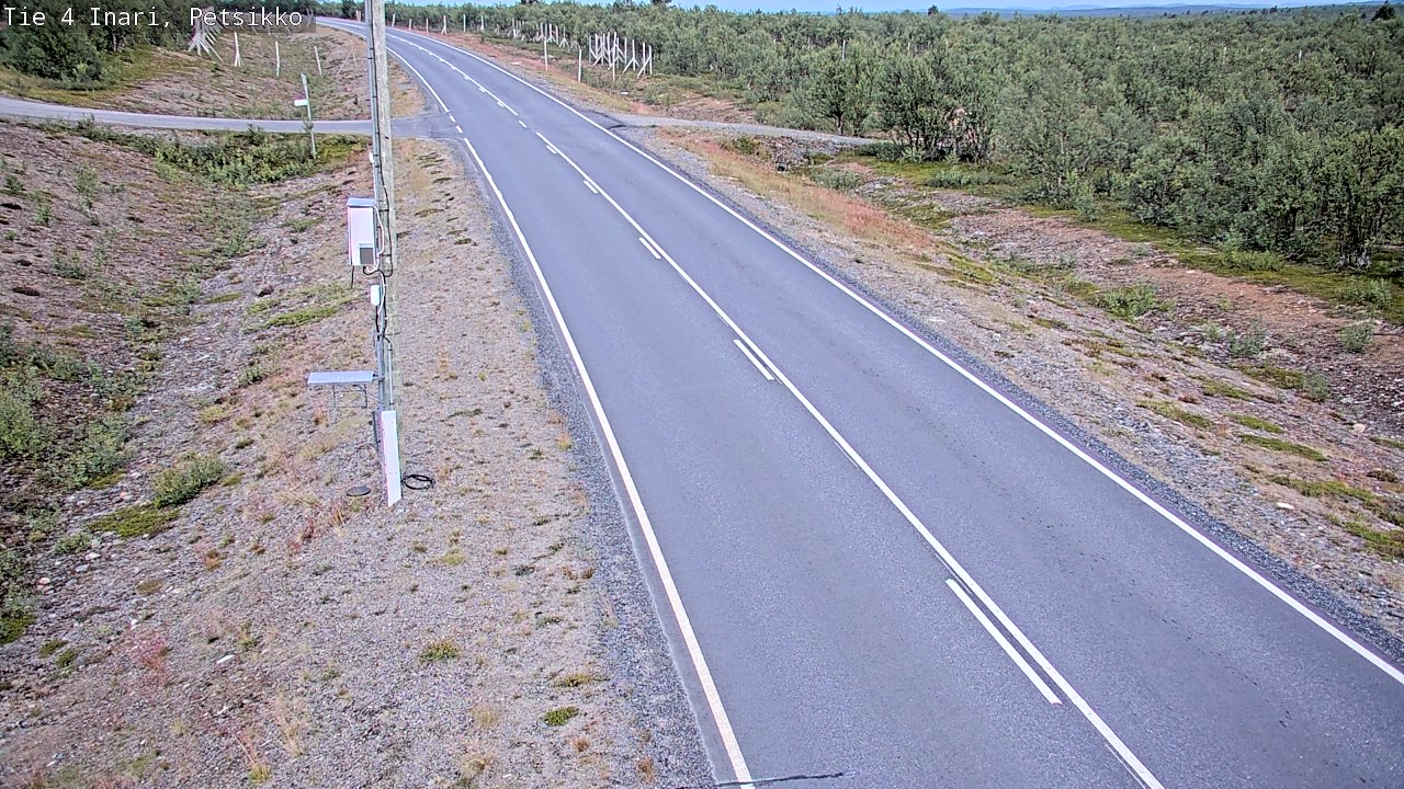 Kelikamerat Kuva Tie 4 Inari, Petsikko, Inari, Lappi