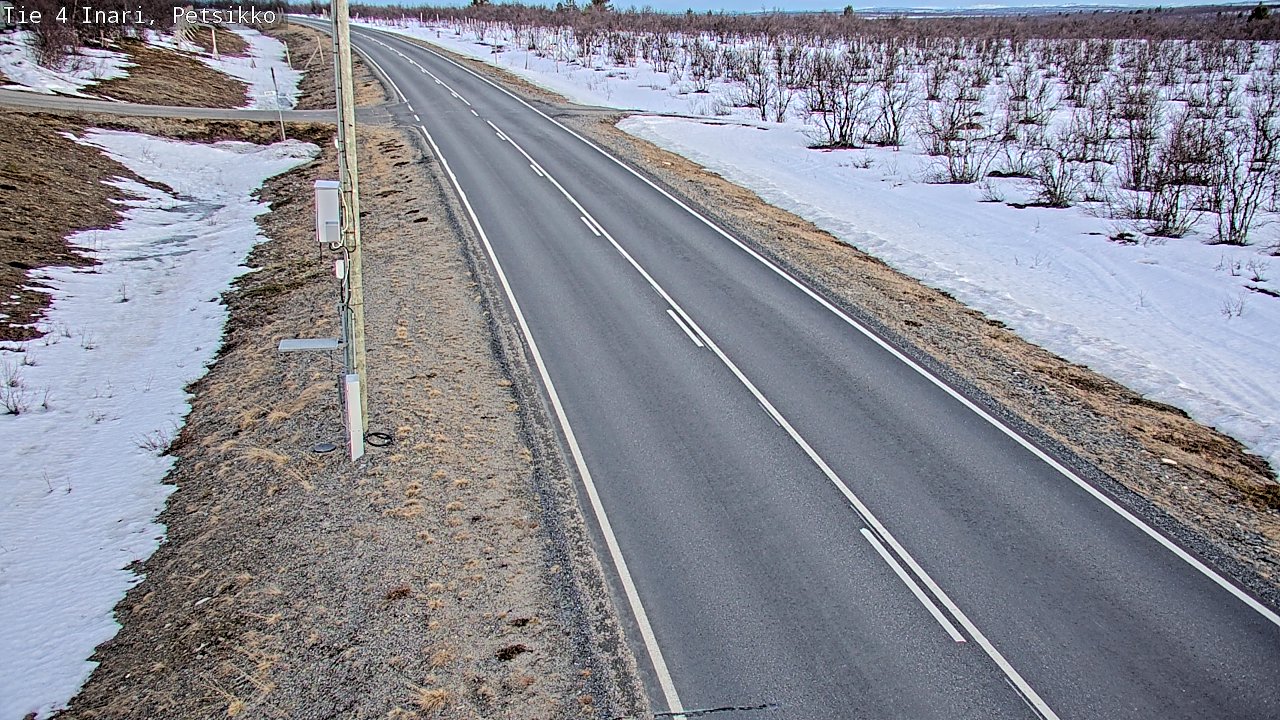 Kelikamerat Kuva Tie 4 Inari, Petsikko, Inari, Lappi