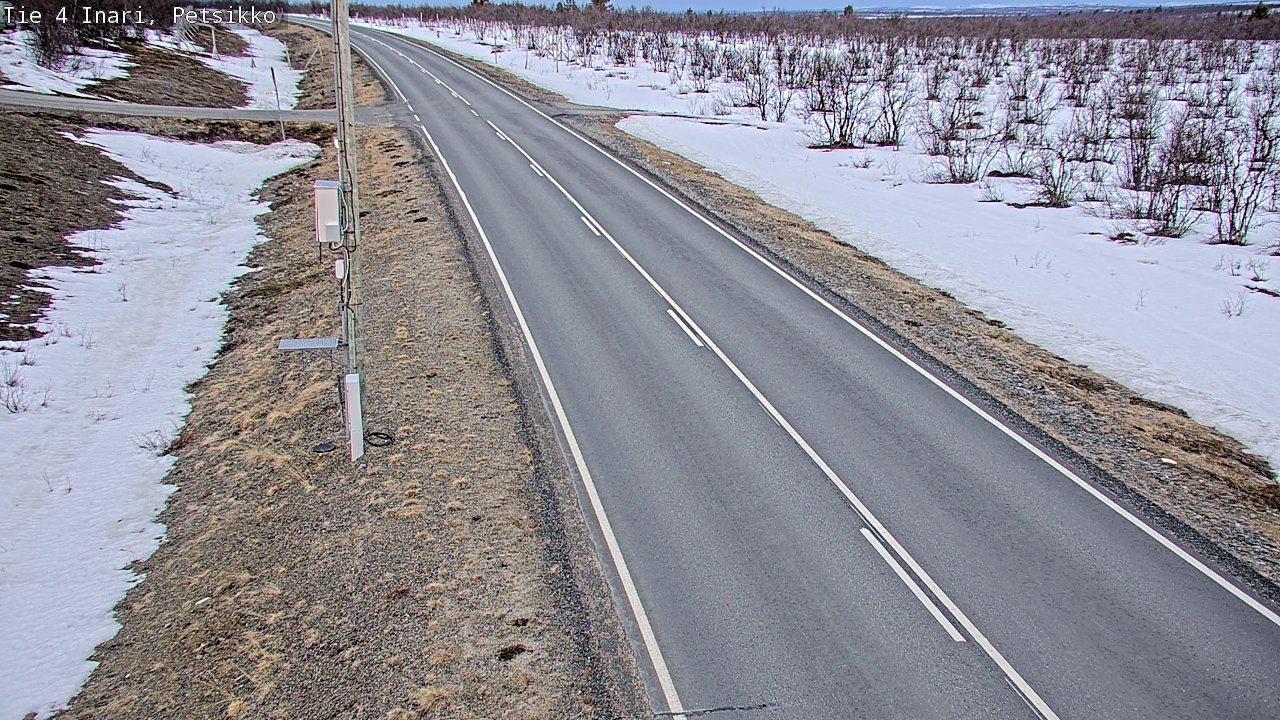 Weather Camera Image Road 4 Inari, Petsikko, Inari, Lappi