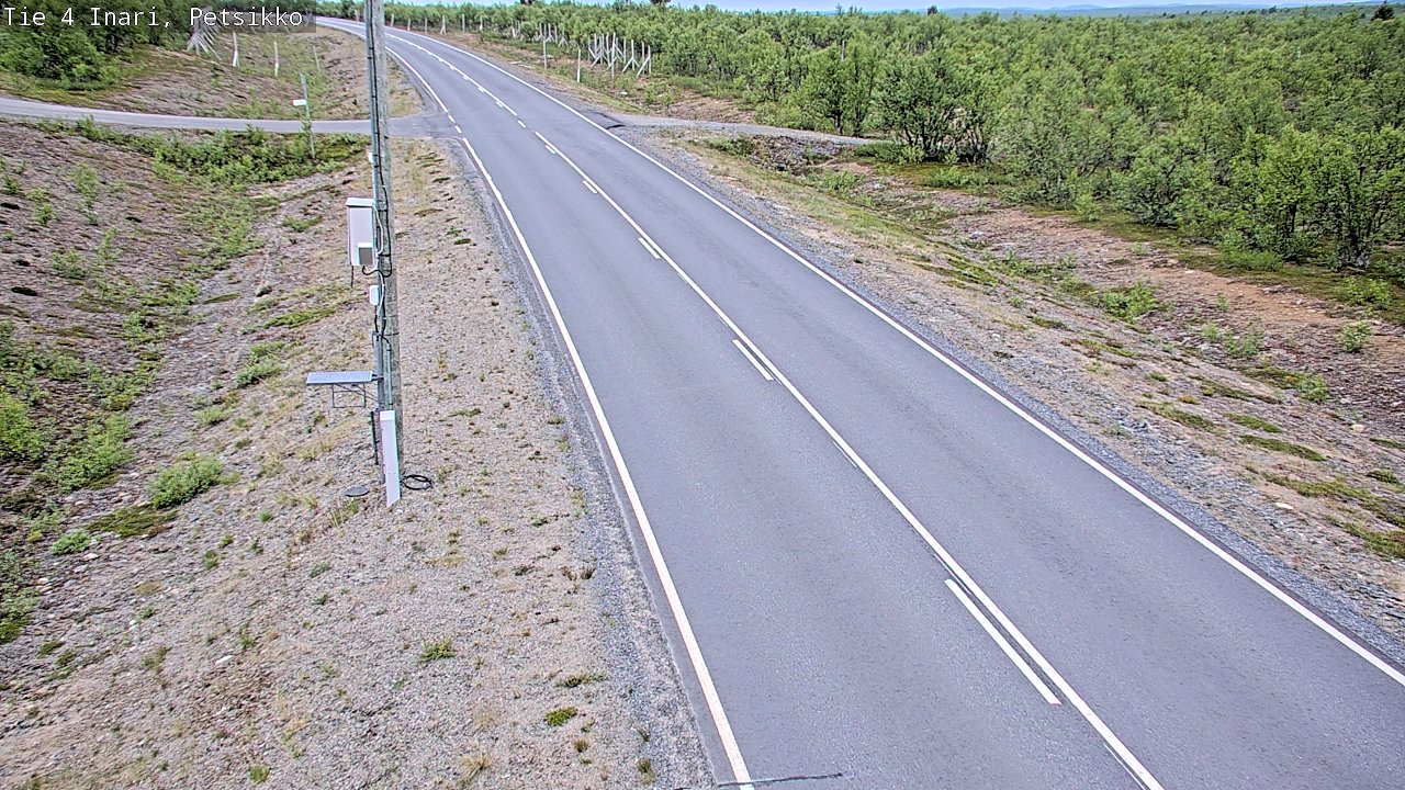 Kelikamerat Kuva Tie 4 Inari, Petsikko, Inari, Lappi