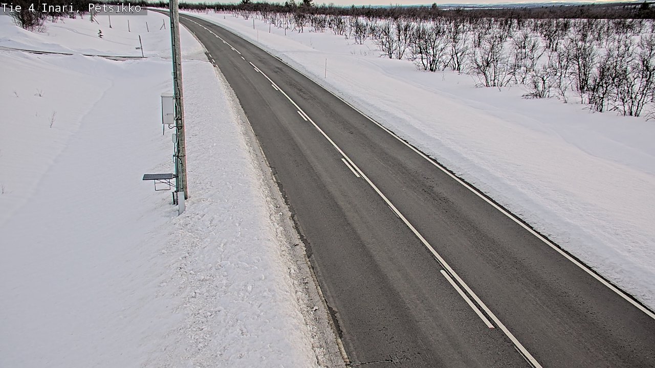 Kelikamerat Kuva Tie 4 Inari, Petsikko, Inari, Lappi