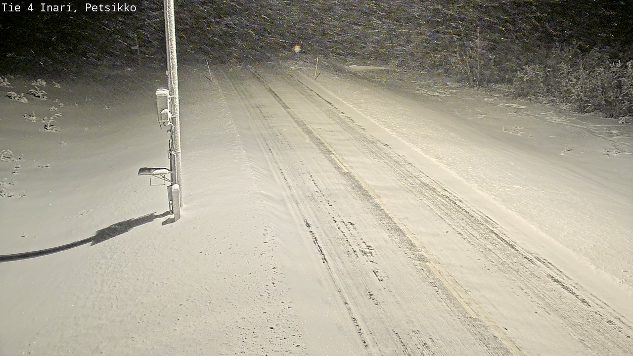 Kelikamerat Kuva Tie 4 Inari, Petsikko, Inari, Lappi