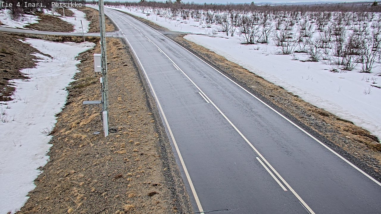 Weather Camera Image Road 4 Inari, Petsikko, Inari, Lappi