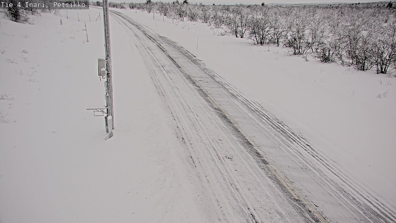 Kelikamerat Kuva Tie 4 Inari, Petsikko, Inari, Lappi