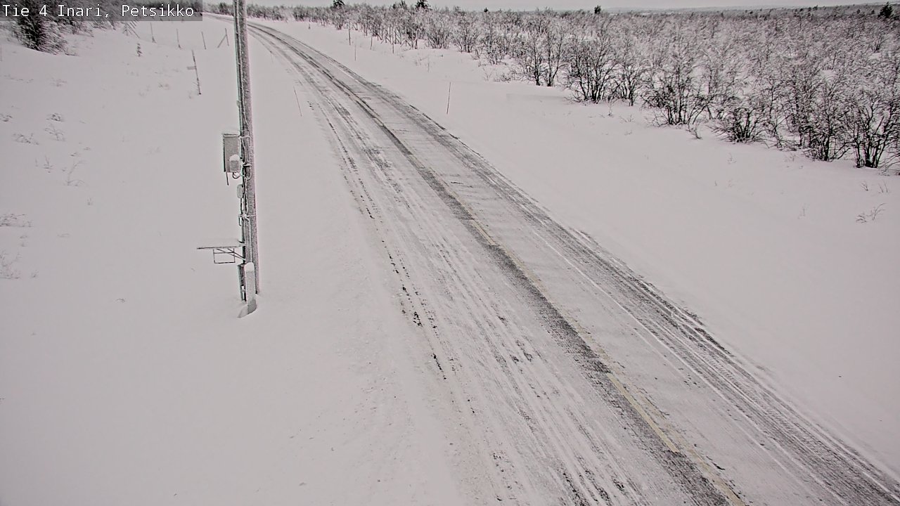 Kelikamerat Kuva Tie 4 Inari, Petsikko, Inari, Lappi