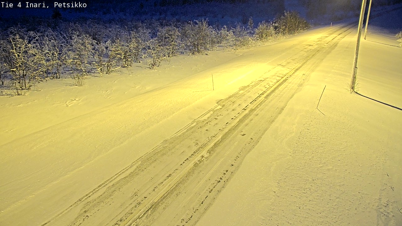 Kelikamerat Kuva Tie 4 Inari, Petsikko, Inari, Lappi