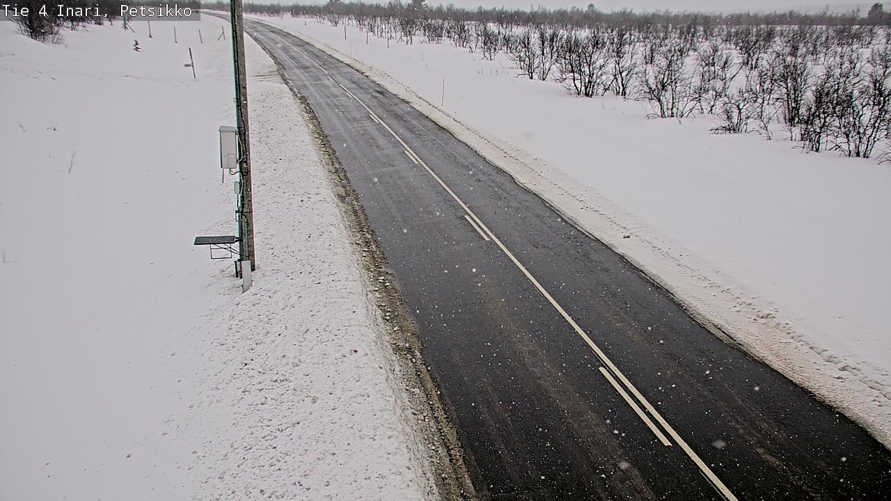 Weather Camera Image Road 4 Inari, Petsikko, Inari, Lappi