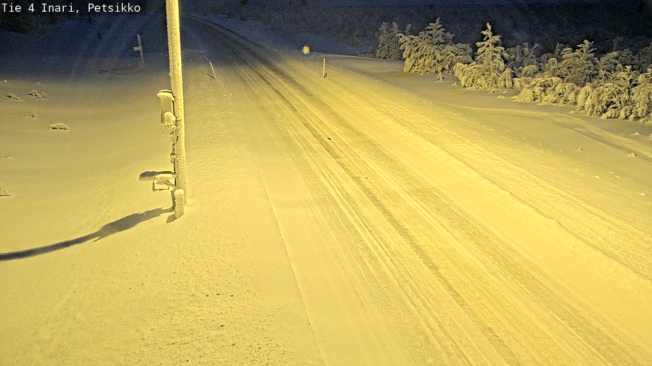 Kelikamerat Kuva Tie 4 Inari, Petsikko, Inari, Lappi
