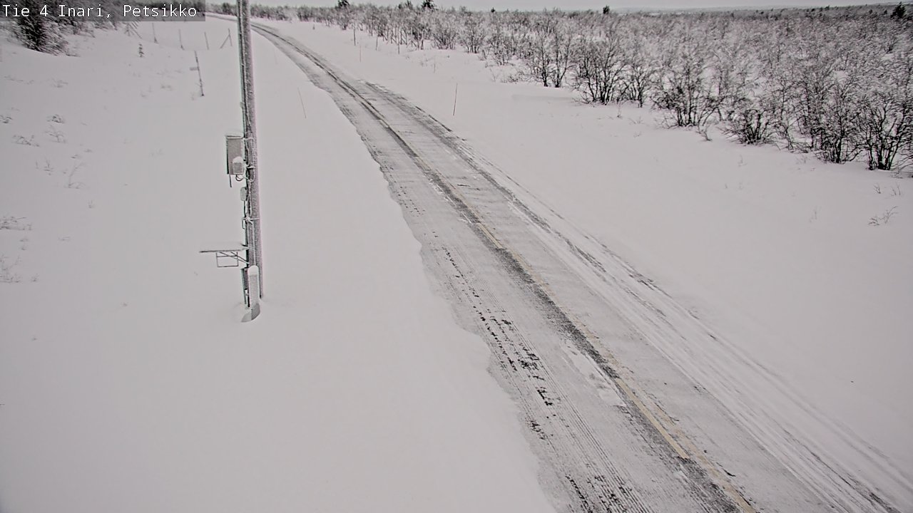 Kelikamerat Kuva Tie 4 Inari, Petsikko, Inari, Lappi