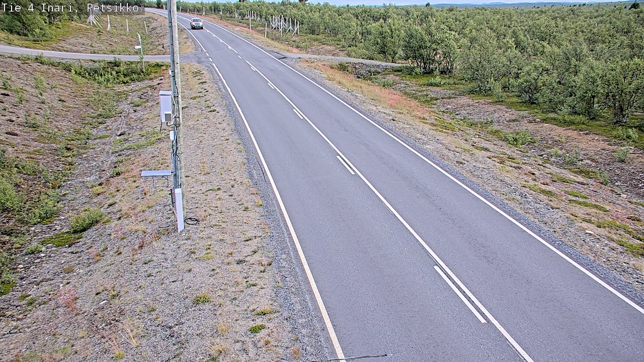 Kelikamerat Kuva Tie 4 Inari, Petsikko, Inari, Lappi