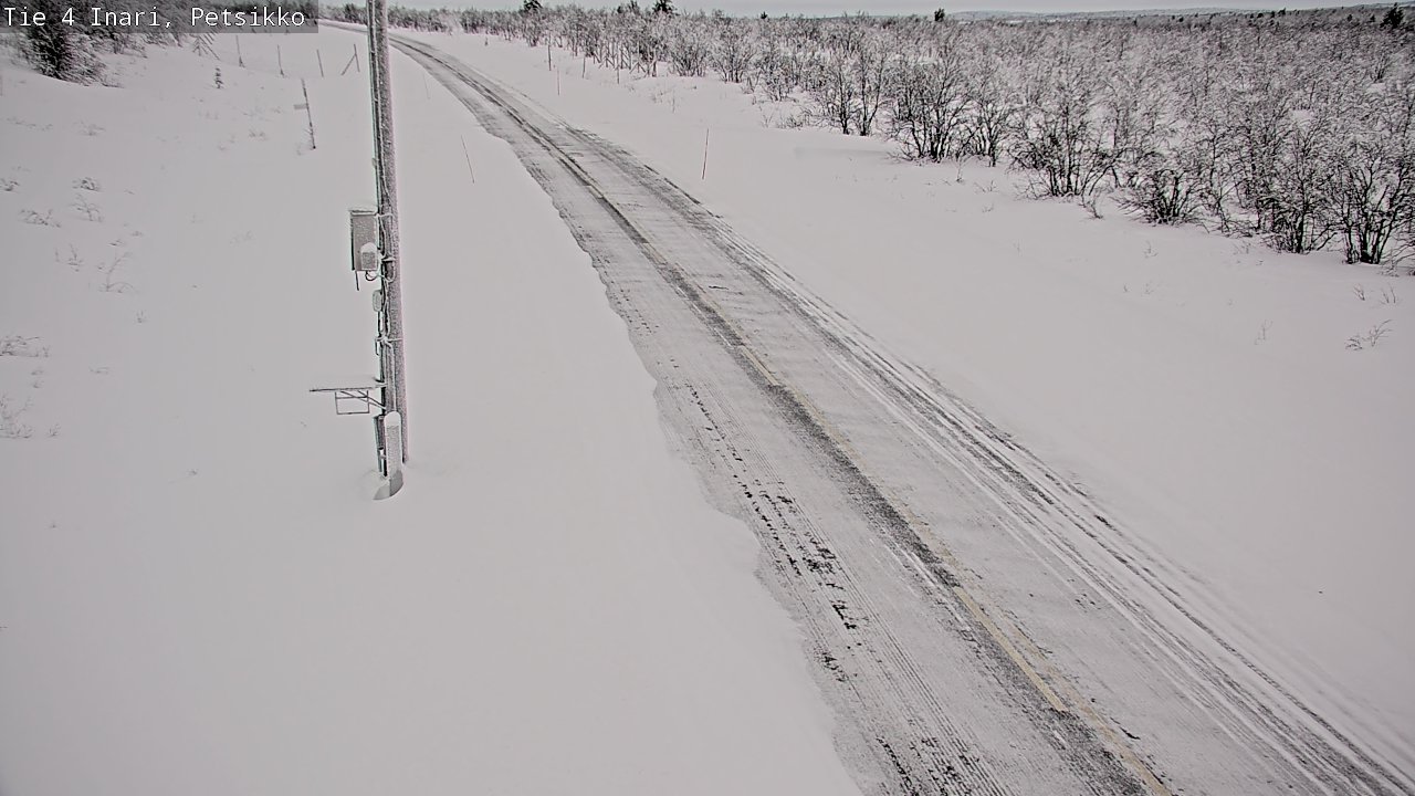 Kelikamerat Kuva Tie 4 Inari, Petsikko, Inari, Lappi