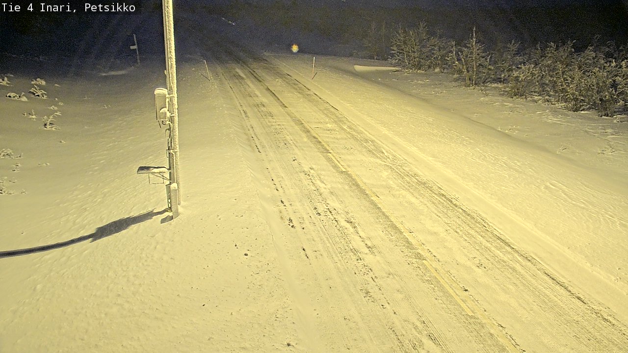Kelikamerat Kuva Tie 4 Inari, Petsikko, Inari, Lappi