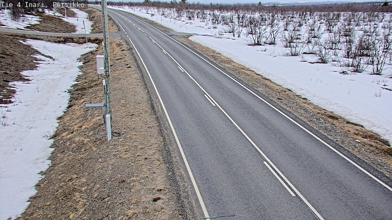Weather Camera Image Road 4 Inari, Petsikko, Inari, Lappi