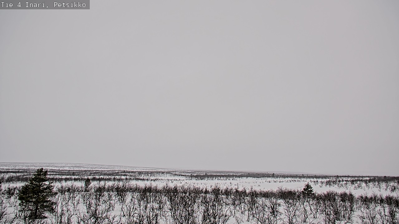 Weather Camera Image Road 4 Inari, Petsikko, Inari, Lappi