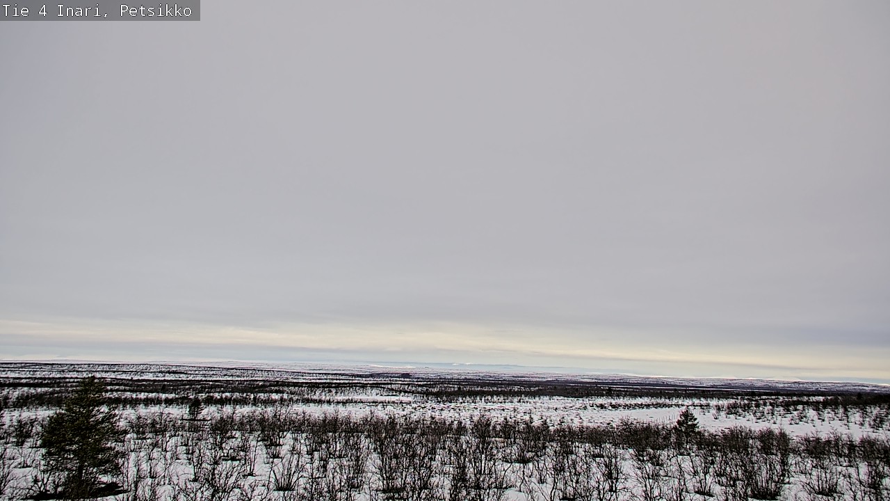 Weather Camera Image Väg 4 Enare, Petsikko, Inari, Lappi