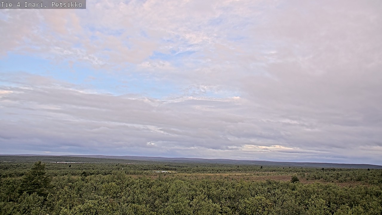 Weather Camera Image Väg 4 Enare, Petsikko, Inari, Lappi