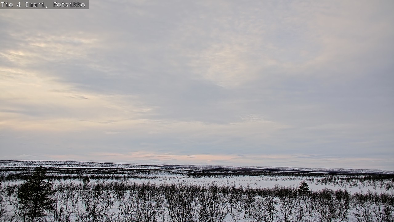 Kelikamerat Kuva Tie 4 Inari, Petsikko, Inari, Lappi
