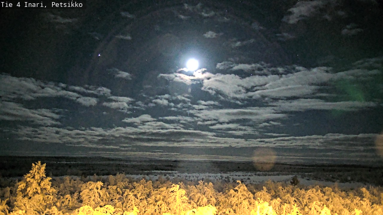 Kelikamerat Kuva Tie 4 Inari, Petsikko, Inari, Lappi